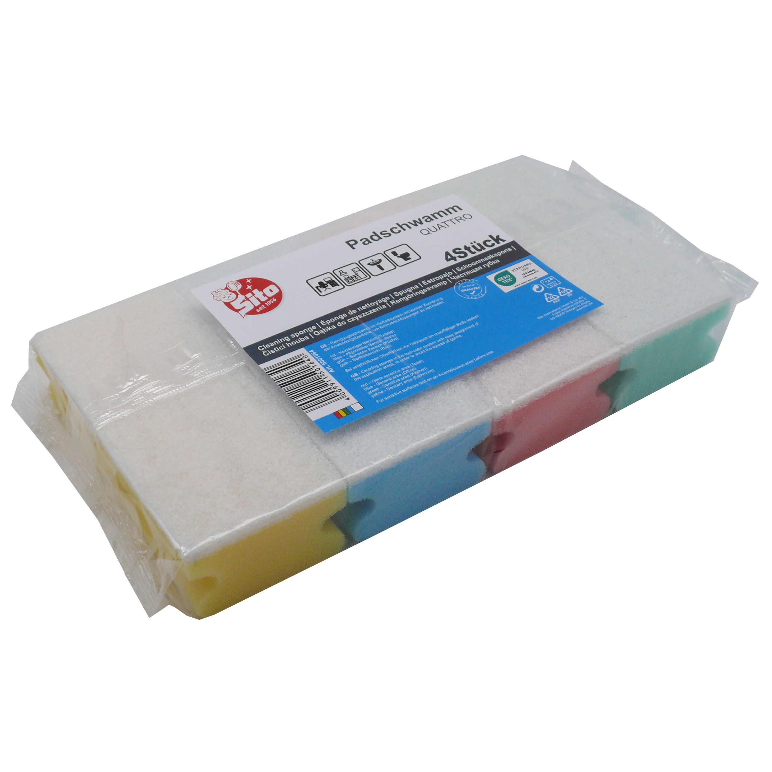 REINIGUNGSSCHWAMM "QUATTRO"