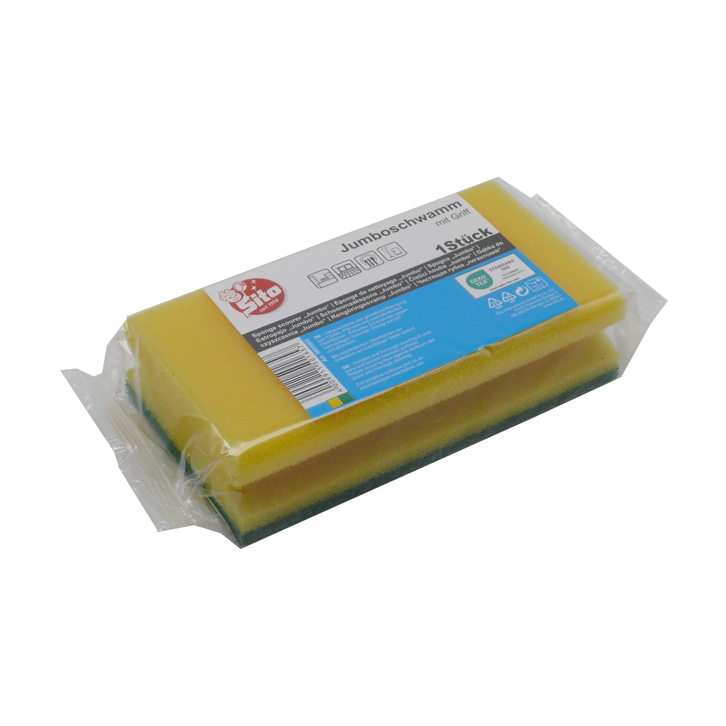 JUMBOSCHWAMM, MIT GRIFF