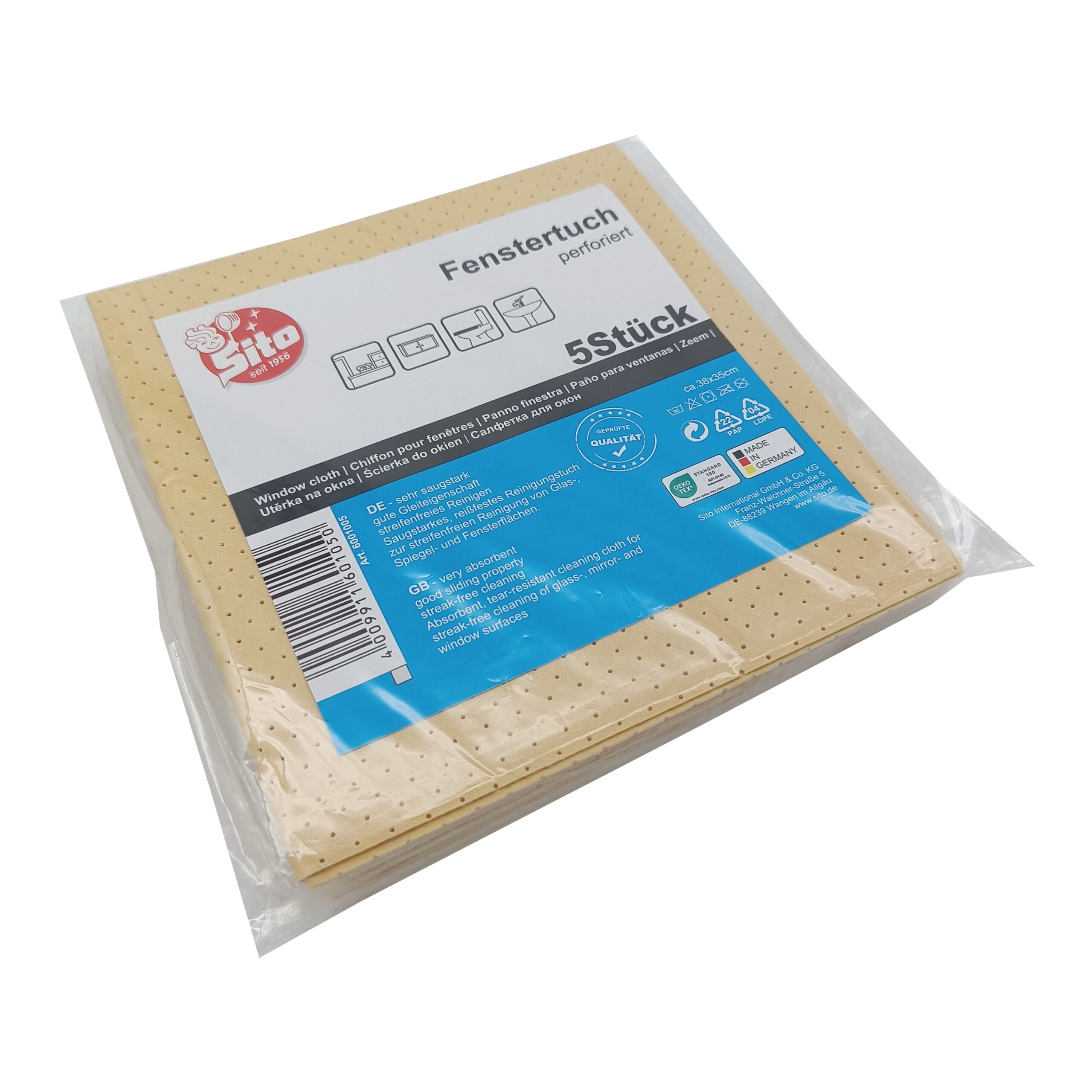 FENSTERTUCH, PERFORIERT