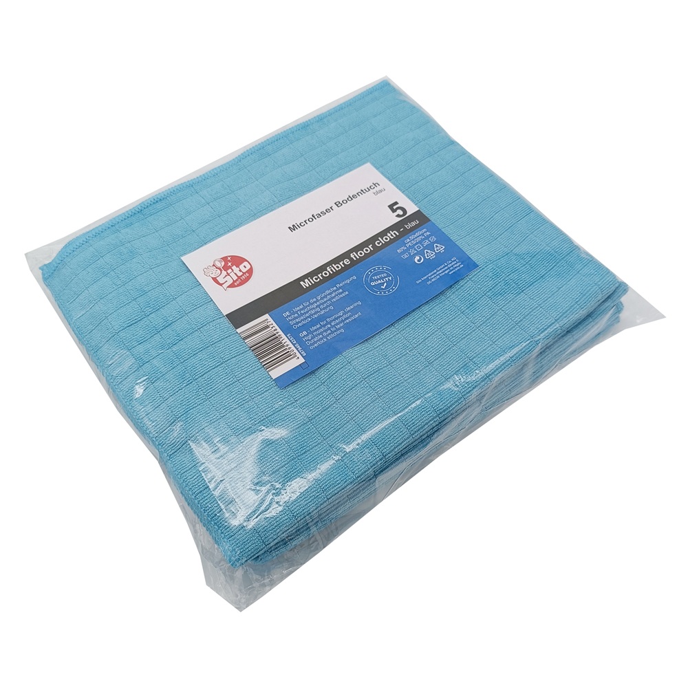 MICROFASER BODENTUCH, BLAU